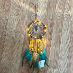 Bohemian Dreamcatcher with Lights 19” long